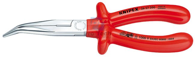 Clește șpiț cu izolație cu mâner izolat, testat VDE 200 mm KNIPEX 07838