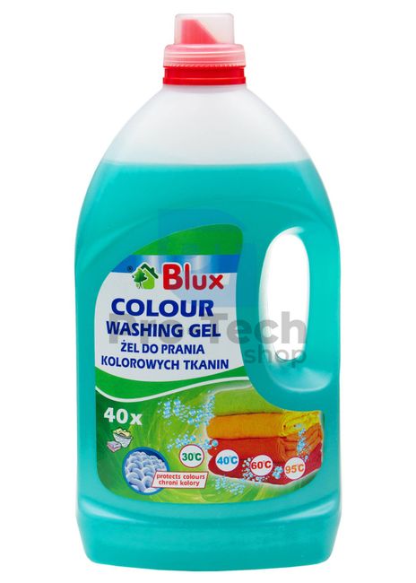Detergent gel de rufe Blux colorat 4000ml 30205