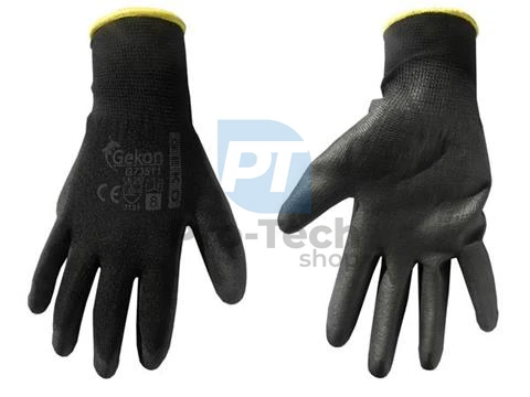 Mănuși de protecție PU 8" Black 06579