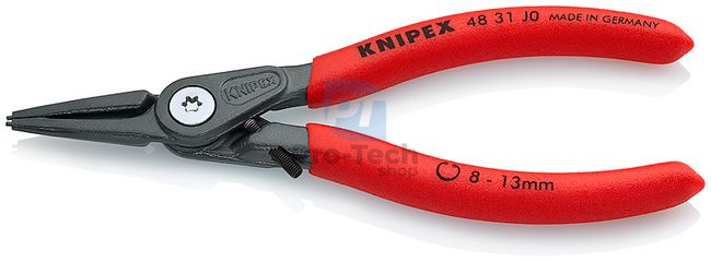Clește pentru inele de siguranțe 140 mm cu vârfuri de 0,9 mm KNIPEX 08056