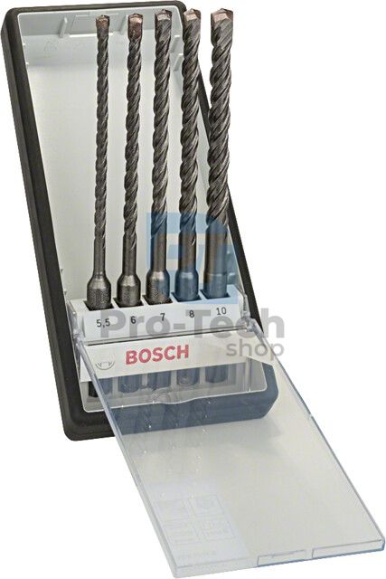 Set de burghie SDS plus-5 de 5,5-10 mm 5 buc Bosch Robust Line