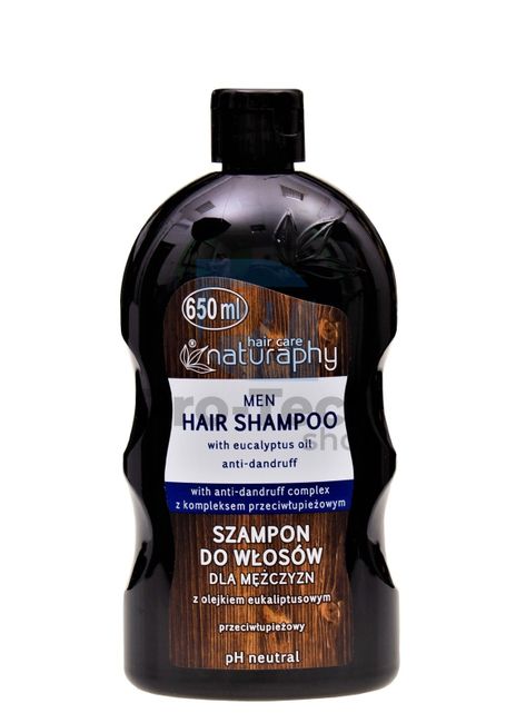 Șampon pentru bărbați eucalipt Hair care Naturaphy 650ml 30129