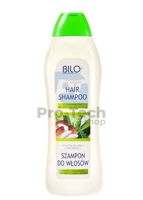 Șampon cu extract de aloe vera și ulei de migdale BiLo 1000ml 30095
