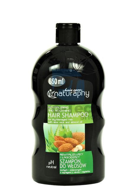 Șampon cu extract de aloe vera și ulei de migdale Naturaphy 650ml 30092
