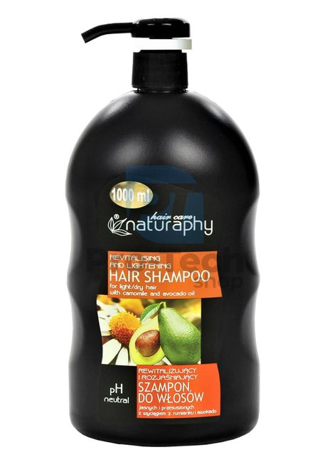 Șampon cu extract de mușețel și ulei de avocado Naturaphy 1000ml 30089