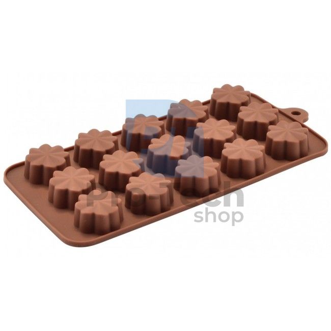 Formă din silicon pentru bomboane de ciocolată Floare 51351