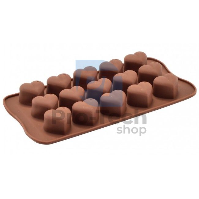 Formă din silicon pentru bomboane de ciocolată Inimă 51349