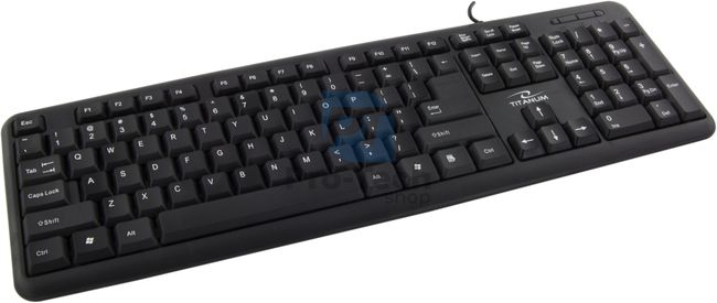 Tastatura standard cu fir și PS2