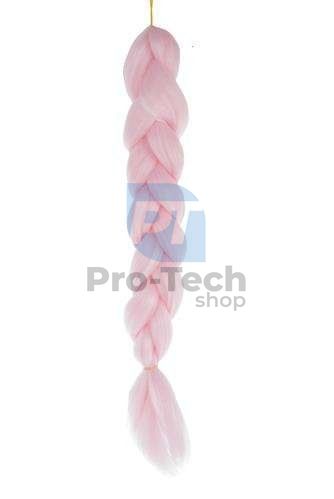 Păr sintetic - împletituri roz 75306
