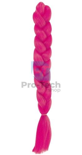 Păr sintetic - împletituri roz închis 75307