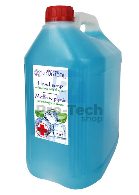 Săpun lichid antibacterian cu aloe vera Naturaphy 5000ml 30337