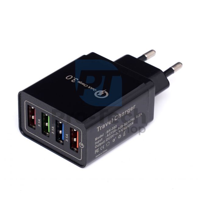 Adaptor universal de la USB la rețea 3x3,1A 1xQUICK CHARGE 3,0 16782