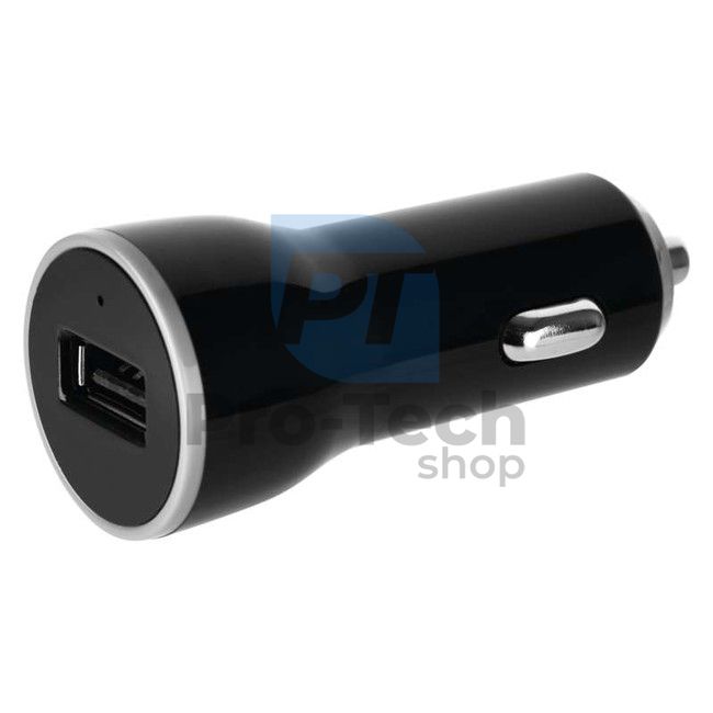 Adaptor auto USB 2,1A + cablu micro USB + reducere USB-C 71810