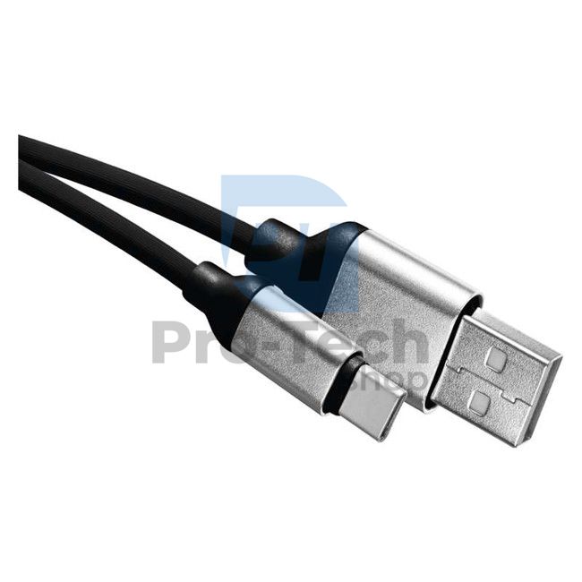 Cablu USB 2.0 A/M - C/M 1m negru 71877