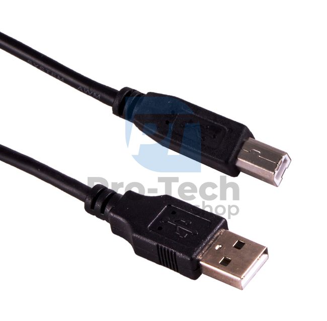 Cablu USB imprimantă, USB 2.0, A-B, 1,5m