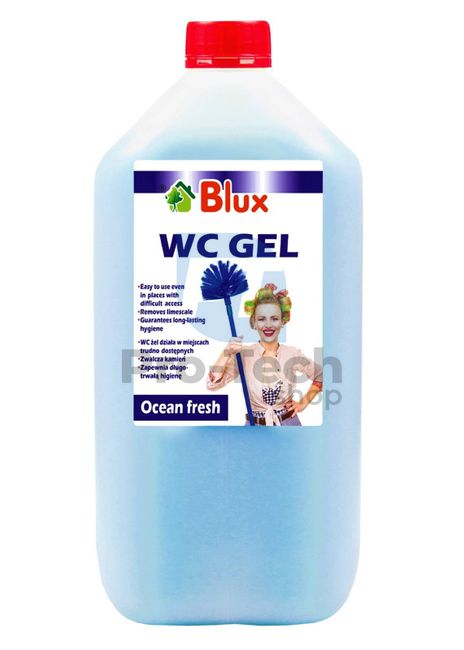 Soluție de curățat vas WC, parfum de ocean Blux 5000ml 30330