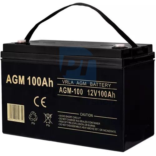 Baterie de rezervă AGM Plus 12V 100AH 75595