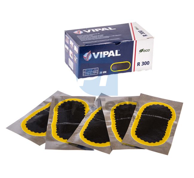 Petice vulcanizare Vipal 74 x 40mm R300 25 bucăți 11027