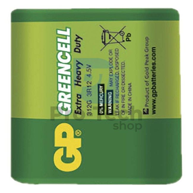 Baterie clorură de zinc GP Greencell 3R12 (4,5V) 71035